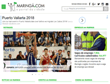 Tablet Screenshot of maringa.com